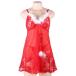  большой размер baby doll XL-5XL большой размер baby doll Рождество шорты комплект нижнее белье большой размер sexy Ran Jerry красный 