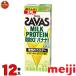 ���� SAVAS MILK PROTEIN ���b0 �U�o�X �~���N�v���e�C�� �o�i�i �� 200ml ��12�{�� �v���e�C��15g �؃g�� �_�C�G�b�g �퉷�ۑ�