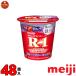 R1 йогурт Meiji R-1 йогурт еда .. модель полный ..kalada железо голубика Mix 112g×48 шт [ прохладный рейс ]
