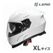 LEAD TURISMO Plus �t���t�F�C�X�w�����b�g �p�[���z���C�g XL(61�`62cm����) �o�C�N�p �c�[���X�� �v���X ���[�h�H��
