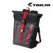 RS Taichi RSB278 WP рюкзак ( емкость :25L) черный / красный RS TAICHI водонепроницаемой спецификации для мотоцикла рюкзак номер товара :RSB278BK02