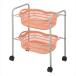 SN.. basket (2 step ) SN-BK03PO( pale orange SN-BK03PO( pale orange (24-4501-04)[ west . factory ][1 pcs ][1 unit ]