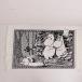 [ не использовался ] Moomin MOOMIN *[... завершение .] коврик * ковровое покрытие вход пол ковер интерьер (ac84-2407-96)[61H42]