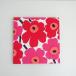 [ Northern Europe ] Marimekko marimekko *PIENI UNIKKO sea urchin ko fabric board pink × red * flower flower 0822(ac85-2208-47)[52H22]