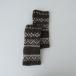 // Highland 2000 HIGHLAND 2000 * шерсть вязаный гетры для рук * утеплитель чай цвет Brown узор плетеный шерсть (ac85-2310-52)[80K32]