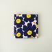 //[ Northern Europe ] beautiful goods / Marimekko marimekko *UNIKKO sea urchin ko fabric panel * blue blue interior ornament flower (ac85-2312-177)[61A42]