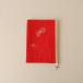//[ прекрасный товар ] mina perhonen mina perhonen *choucho book cover обложка для книги * красный красный блокнот дневник dia Lee (ac85-2401-13)[42A42]