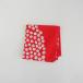 [ Северная Европа ] Marimekko marimekko *pukettipketi бандана * красный красный букет букет цветок носовой платок шарф (ac85-2504-53)[80E52]