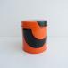a-likaaarikka *tin жестяная банка * orange черный бардачок Vintage (ac88-2407-117)[52H42]a