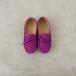  Tod's TOD*S * Junior gomi-no кожа мокасины 30* кожа лиловый Kids 0626(csh7-2606-223)[52G62]
