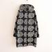  Marimekko marimekko *LEIKKO puketti плащ *XS чёрный черный с капюшоном . цветок цветочный принт pketi Kappa (jk33-2404-264)[90E42]