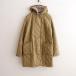  Macintosh MACKINTOSH * стеганое пальто 36* бежевый двойной кнопка длинный капот внешний (jk85-2511-19)[50L52]