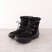 [ обычная цена 1.4 десять тысяч ] Minnetonka MINNETONKA * боты 38/24* черный чёрный боа кожа замша 1122(sh84-2211-49)[22K22]