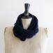 makiemakie * вязаный шарф снуд * темно-синий темно-синий тубус форма muffler защита горла "neck warmer" (st25-2308-99)[61I32]