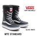 25-26�y VANS �z  �o���Y�@�@MTE STANDARD�@�X�^���_�[�h�X�m�[MTE�@�@�E�B���^�[�u�[�c�@�@BLACK/WHITE�@�@���K�̔��X