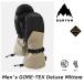 25-26 [ BURTON ] Barton [ AK ] MEN*S GORE-TEX DELUXE MITTENS мужской Burton Gore-Tex Deluxe рукавица SUMMIT TAUPE L размер стандартный магазин 