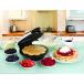 [ параллель импортные товары ] Heart type вафля производитель Euro Cuisine WM520 модный . симпатичный Heart type вафля производитель час короткий бытовая техника ki