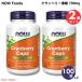 ¹͢ʡ2ĥå NOW Foods ʥա ٥꡼ǻ 700mg 100γ ٥ץ #3230 CRANBERRY CAPS 700MG 100 VCAPS
