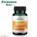 [ параллель импортные товары ]Swansons one son биотин 5000mcg 100 шарик витамин B7 Biotin 100caps