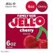 [ параллель импортные товары ]je low JELL-O желатин Cherry 170g Family размер порошок желатин мука желатин Cherry Gelatin 6oz