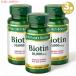 [ параллель импортные товары ]3 шт. комплект nature z bow nti биотин 10,000mcg 120 таблеток ввод soft гель Nature's Bounty Biotin