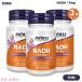 [ параллель импортные товары ][3 шт. комплект ]NOW Foodsnauf-zNADH 10mg 60 шарик beji Capsule #3103 NADH 10 mg Capsules