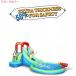 ���¹�͢���ʡ�ACTION AIR Inflatable Waterslide �緿�ס��� ������ ����ե졼���֥� ���������� ���饤�ɥѡ��� ��ͷ�� ����� ���٤��� ���饤���� ��Ŵˤ