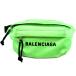 [. талант головной офис ]BALENCIAGA Balenciaga ремень сумка-пояс парусина lime зеленый женский 569978 DH80245
