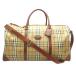 [. талант головной офис ]BURBERRY Burberry сумка "Boston bag" PVC покрытие парусина оттенок бежевого женский * мужской DH80958