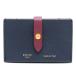[10/15 до! заем 48 раз нет банковский процент ][. талант головной офис ]CELINE Celine аккордеон 104323 футляр для карточек кожа темно-синий серия женский * мужской DH82613