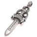 [ Гиндза магазин ]CHROME HEARTS Chrome Hearts in voice имеется SV925daga- Large подвеска с цепью серебряный 925 мужской DH86328