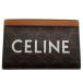 [. талант головной офис ]CELINE Celine Trio mf футляр для карточек кожа Brown женский DH87936