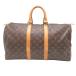 [ Гиндза магазин ]LOUIS VUITTON LV Louis * Vuitton ключ poru45 M41428 ( негодный номер ) сумка "Boston bag" монограмма оттенок коричневого DH89555