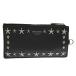 [. талант головной офис ]JIMMY CHOO Jimmy Choo заклепки f ковер men to кейс 4RD8R футляр для карточек кожа nowa-ru( черный ) DH89587
