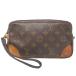 [. талант головной офис ]LOUIS VUITTON LV Louis * Vuitton maru Lee Dragon nPM M51827 ( негодный номер ) ручная сумочка монограмма оттенок коричневого DH89610