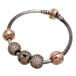 [. талант головной офис ]PANDORA хлеб гонг SV925 хлеб гонг rose браслет серебряный 925 женский DH90734