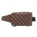 [ Гиндза магазин ]LOUIS VUITTON LV Louis * Vuitton Geronimo sN51994 ( негодный номер ) сумка "body" Damier оттенок коричневого мужской DH92737