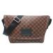 [. талант головной офис ]LOUIS VUITTON LV Louis * Vuitton Sprinter MM N41254( негодный номер ) сумка "почтальонка" Damier оттенок коричневого мужской DH93430