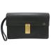 [. талант головной офис ]Dunhill Dunhill клатч кожа оттенок черного мужской DH94076