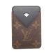 [. талант головной офис ]LOUIS VUITTON LV Louis * Vuitton porutokaruto магнит M13185 футляр для карточек монограмма мака sa- оттенок черного DH94771