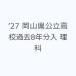 *27 Okayama префектура государственный средняя школа прошлое 8 годовой объем входить наука 