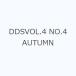 DDSVOL.4 NO.4 AUTUMN
