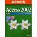 Microsoft Access 2002 Microsoft Office XP 応用