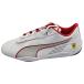  Puma PUMA Ferrari обувь для вождения R-CAT спортивные туфли обувь . использование не по назначению мужской белый серый карбоновый Ferrari 307893-02