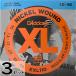 3�Z�b�g D'Addario EXL110 Nickel Wound 010-046 �_�_���I �G���L�M�^�[��