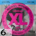 6�Z�b�g D'Addario EXL120+ Nickel Wound 009.5-044 �_�_���I �G���L�M�^�[��