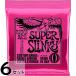 6�Z�b�g ERNIE BALL #2223 Super Slinky 009-042 �A�[�j�[�{�[�� �G���L�M�^�[��