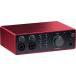 Focusrite Scarlett 4i4 4th Gen Focus свет аудио интерфейс 