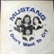 LP Mustang I Dont Want To Cry LKLP6370 Look Records (3) /00260