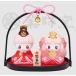  кукла hinaningyo compact керамика маленький симпатичный кукла для празника девочек /.. сон Sakura колокольчик звук .( защита рук коте . есть ) / миниатюра первый .... sama ... sama . украшение 